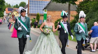Jubel für die Regenten beim Schützenfest in Niesen