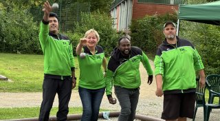 Ruhig an der Kugel: Delbrücker Rentnerin boult sich zur Deutschen Meisterschaft