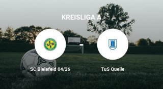 TuS Quelle setzt sich durch gegen SC Bielefeld 04/26