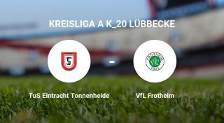 TuS Eintracht Tonnenheide im Match gegen VfL Frotheim klar überlegen
