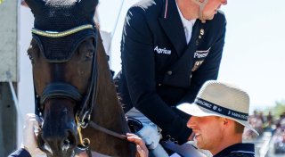Dressur-Olympiasieger Wandres macht Pferdepfleger Antrag