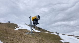 Vielerorts Minus-Rekorde bei Schneehöhen in den Alpen