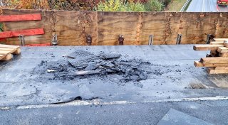 Vandalismus auf Baustelle sorgt für Verzögerungen an neuer B1-Brücke bei Paderborn