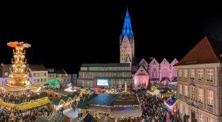 Am Montag wird es auf dem Paderborner Weihnachtsmarkt dunkel und still