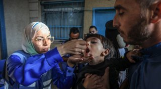 Zweite Polio-Impfrunde im Gazastreifen kommt voran