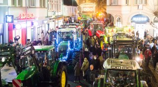 Lichterfahrt der Herforder Landwirte findet 2024 nicht statt