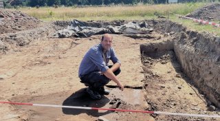 Ausgrabung in Höxter: Geheimnisvolle Mauerreste im Archäologiepark Corvey