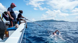 Seychellen-Mission: Paderborner André Wiersig meistert 47 Kilometer durch den Indischen Ozean