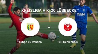 Der TuSpo 09 Rahden gegen das Team des TuS Gehlenbeck