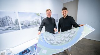 Viele Fotos: Bielefelder Architekten bauen Traumhäuser und „Mini-Hafencity“