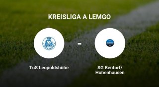 TuS Leopoldshöhe unterliegt gegen SG Bentorf/Hohenhausen