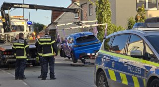 Nach Unfall in Bünde: Verursacher versuchten Diebesgut in der Umgebung zu verstecken