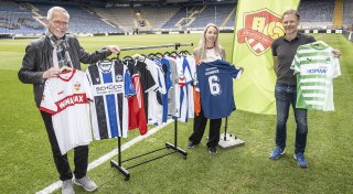 Bielefeld United versteigert seltene Trikots von Fußball-Stars