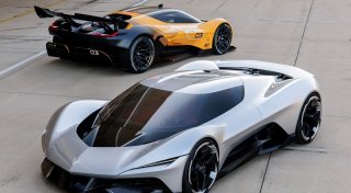 Studien: Chevrolet zeigt futuristische E-Corvettes