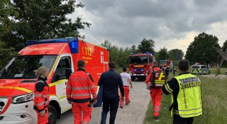 Mutiger Augenzeuge rettet Frau im Bielefelder Obersee vor dem Ertrinken