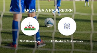 SJC Hövelriege verliert gegen FC Kastrioti Stukenbrock