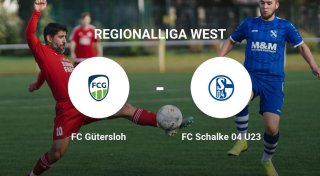 Knappes Unterliegen für FC Schalke 04 U23 gegen FC Gütersloh