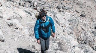 Zu gefährlich: Bergsteiger Jost Kobusch aus Kreis Gütersloh bricht Rekord-Versuch ab