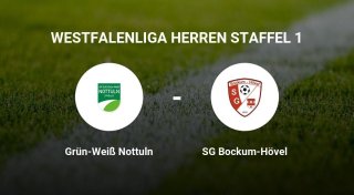 Remis im Duell zwischen dem Grün-Weiß Nottuln und der SG Bockum-Hövel