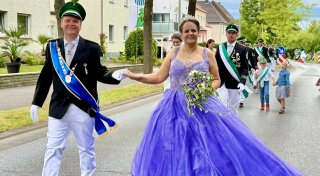 Schützenfest in Upsprunge: Neuer Schützenkönig und Schützenkönigin gewählt