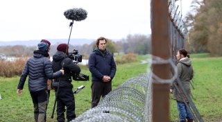 Produktion von Kinofilm in Minden: Wie die Dreharbeiten von „Morgen war Krieg“ laufen