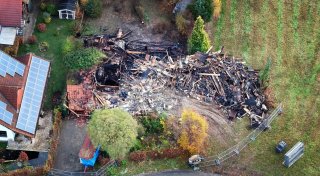 Nach Hausbrand in Kirchlengern: Vermisster Hausbesitzer tot in den Trümmern gefunden