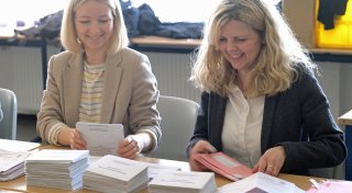 Bundestagswahl in Bad Oeynhausen: Warum im Wahllokal 8 die Urne mit Verspätung eintraf