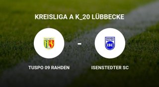 Isenstedter SC verliert gegen TuSpo 09 Rahden