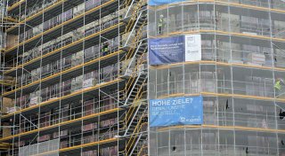 Umsatzverluste am Bau - Aufträge erholen sich