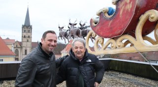 Der fliegende Weihnachtsmann in Herford: Wann es los geht und was neu ist