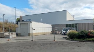 Erste Arbeiten am Hallenbad in Höxter haben begonnen