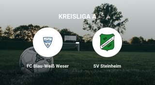 Knappes Unterliegen für SV Steinheim gegen FC Blau-Weiß Weser