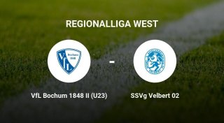 Der VfL Bochum 1848 II (U23) gegen das Team der SSVg Velbert 02