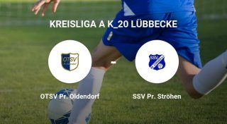 Knappe Niederlage für OTSV Pr. Oldendorf gegen SSV Pr. Ströhen