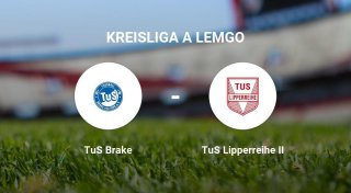 Spannender Kampf zwischen dem TuS Brake und dem TuS Lipperreihe II