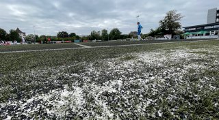 Wird der marode Kunstrasen der Sportarena in Bad Oeynhausen bald saniert?