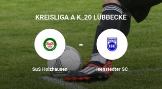 Isenstedter SC verliert gegen SuS Holzhausen
