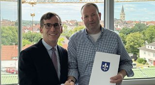 In Warburg leitet nun Ulrich Klare das Bauamt