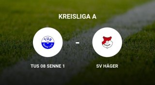 Heimniederlage in der bpi Arena am Waldbad Senne - TuS 08 Senne 1 unterliegt gegen SV Häger