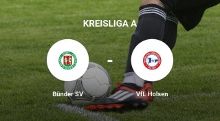 VfL Holsen verbucht knappen Sieg gegen Bünder SV