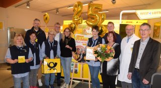 Seit 25 Jahren gibt es die Postfiliale im Spenger E-Center