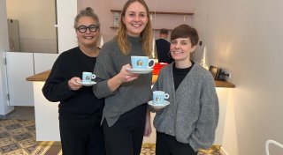 Neues Bistro „Pinker Rettich“ eröffnet in Lübbecker Scharrnstraße