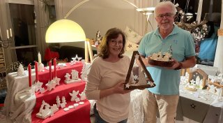 Bad Oeynhausener Kreativ-Paar lädt zum Zauberwinter ins eigene Wohnzimmer