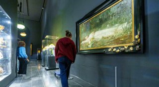 Ophelia-Gemälde in Wiesbaden begeistert Swifties