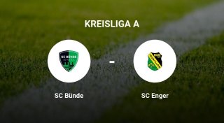 Kantersieg für SC Bünde gegen SC Enger