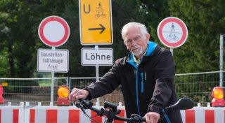Ärger über Umleitung der Werre-Baustelle in Bad Oeynhausen
