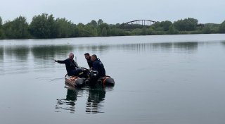 Hubschrauber und Taucher im Einsatz: Vermisster Angler in Porta Westfalica tot geborgen