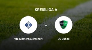 Heimniederlage auf dem Sportplatz Klosterbauerschaft - VfL Klosterbauerschaft ergibt sich dem SC Bünde