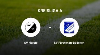 Spannender Kampf zwischen dem SV Herste und dem SV Fürstenau-Bödexen