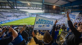 Dank Greuther Fürth: So viele Arminia-Fans auf der Alm wie seit Jahren nicht mehr